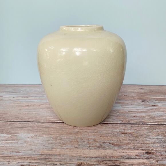 Satsuma Crackle Glaze Japanese Vase - Picture 3 of 5